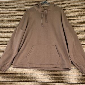 SKIMS Dark Green Cotton Polyester Blend Medium Mens‎ Athleisure Hoodie Sweater